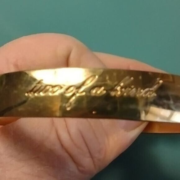 Kate Spade‎ Gold Coloured Bridesmaid Idiom Bracelet - Picture 7 of 8